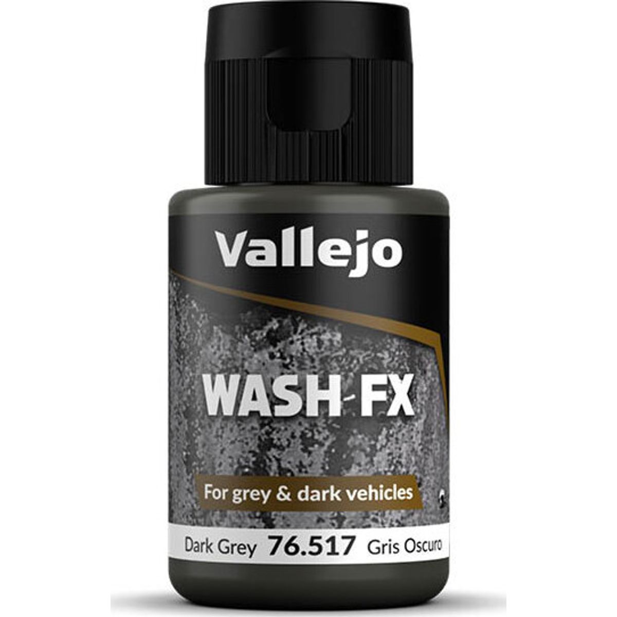 Vallejo - Model Wash - Dark Grey - 35 Ml