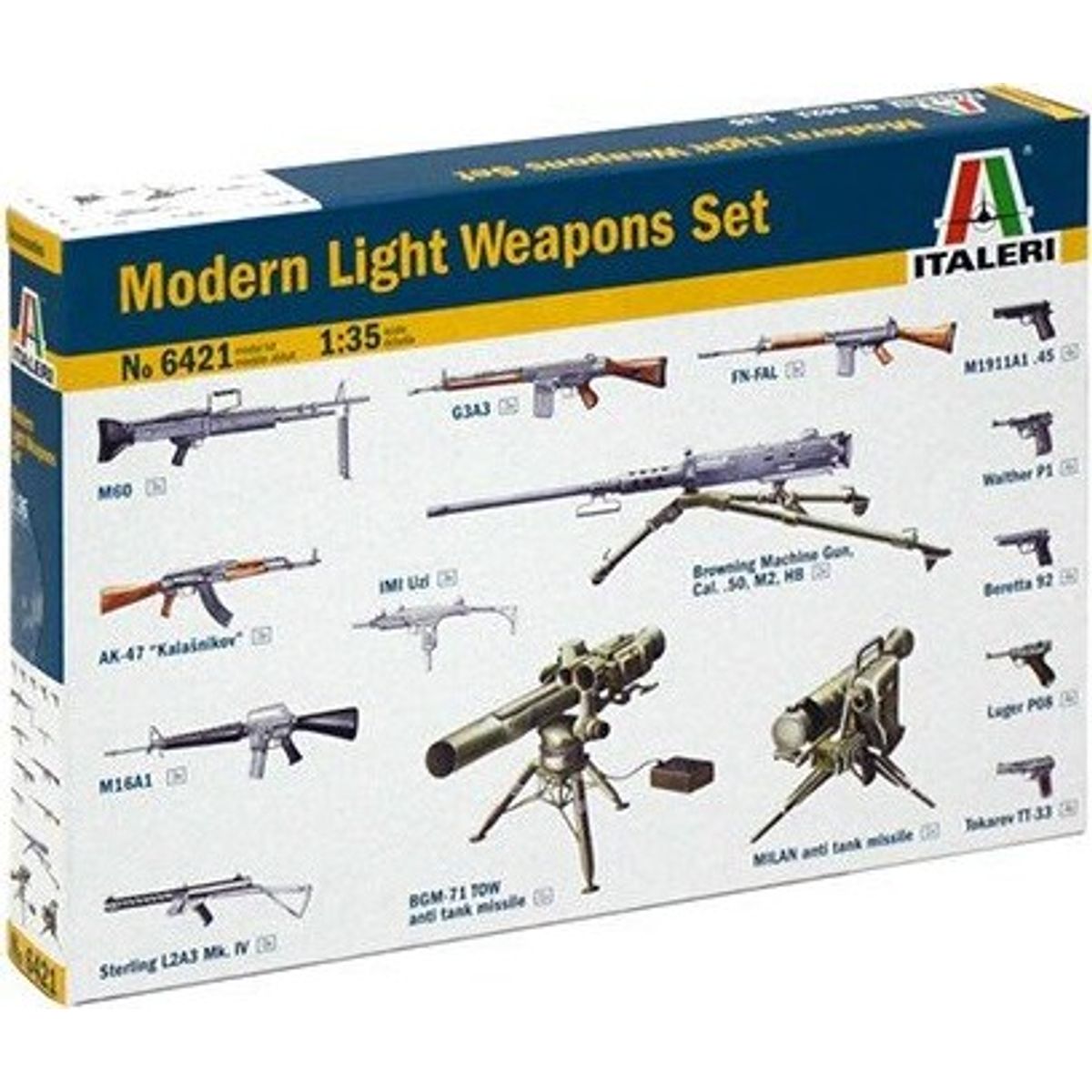 Italeri - Modern Light Weapons Set - 1:35 - 6421