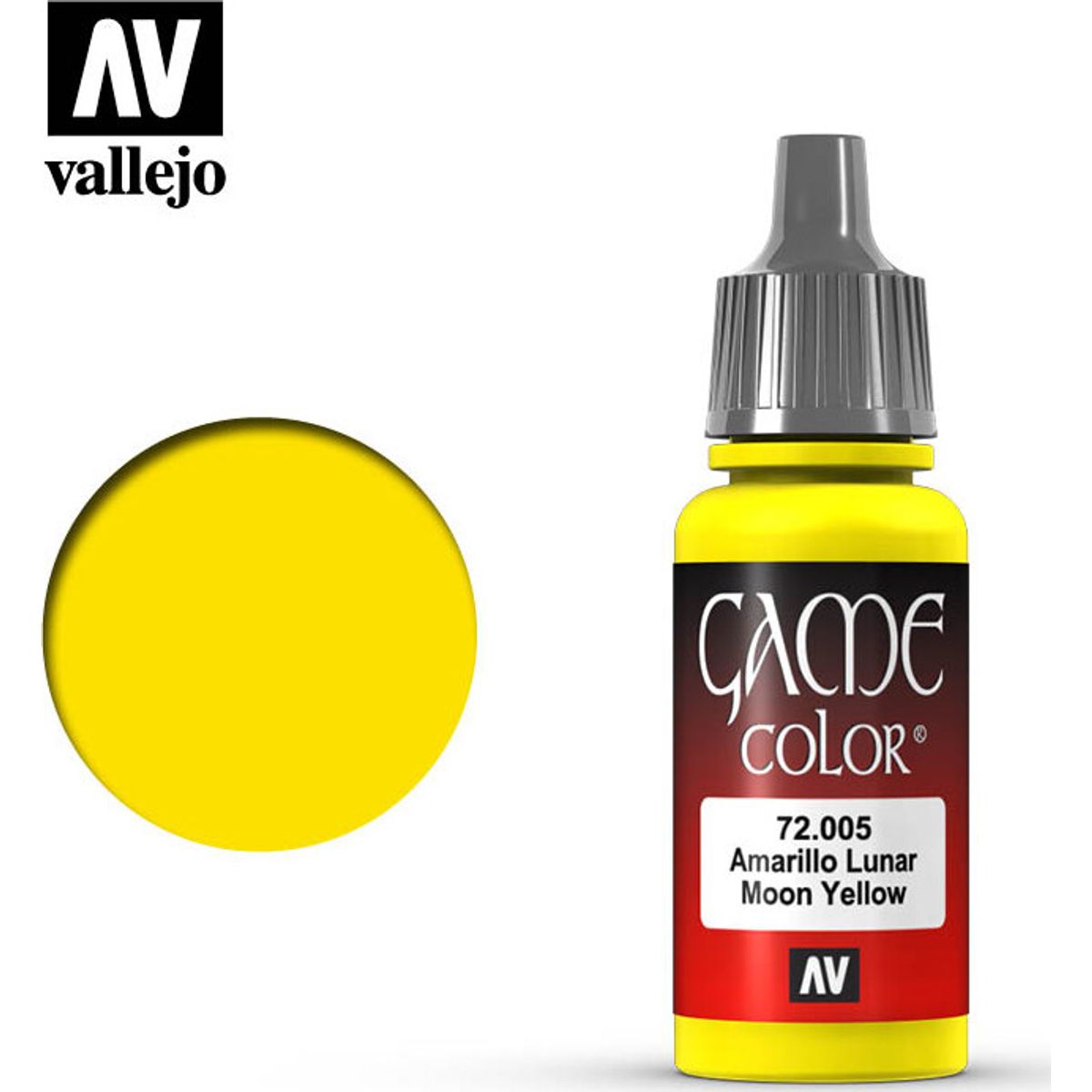 Vallejo - Game Color - Moon Yellow Mat - 18 Ml - 72005