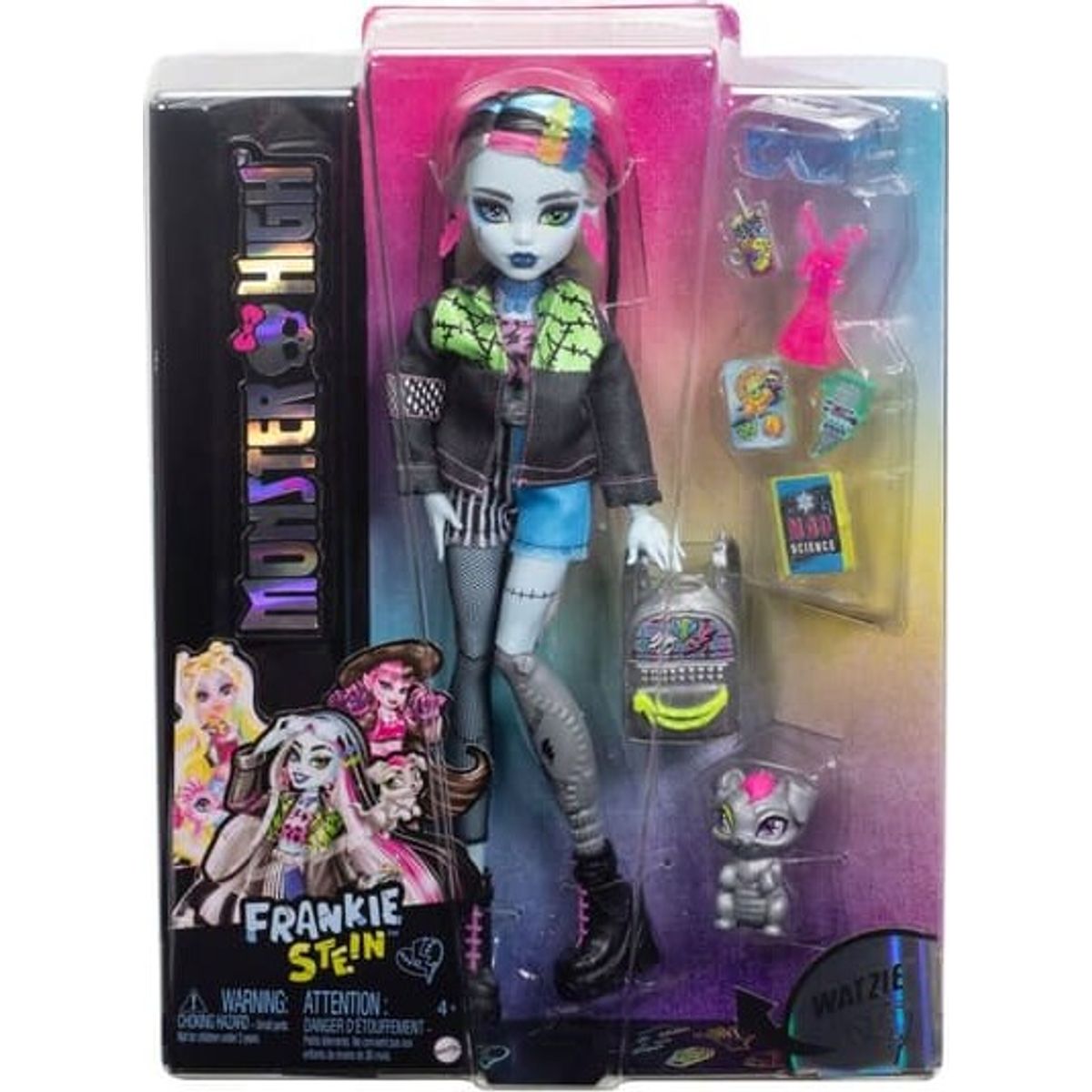 Monster High - Core Doll With Pet - Frankie (hxh73)