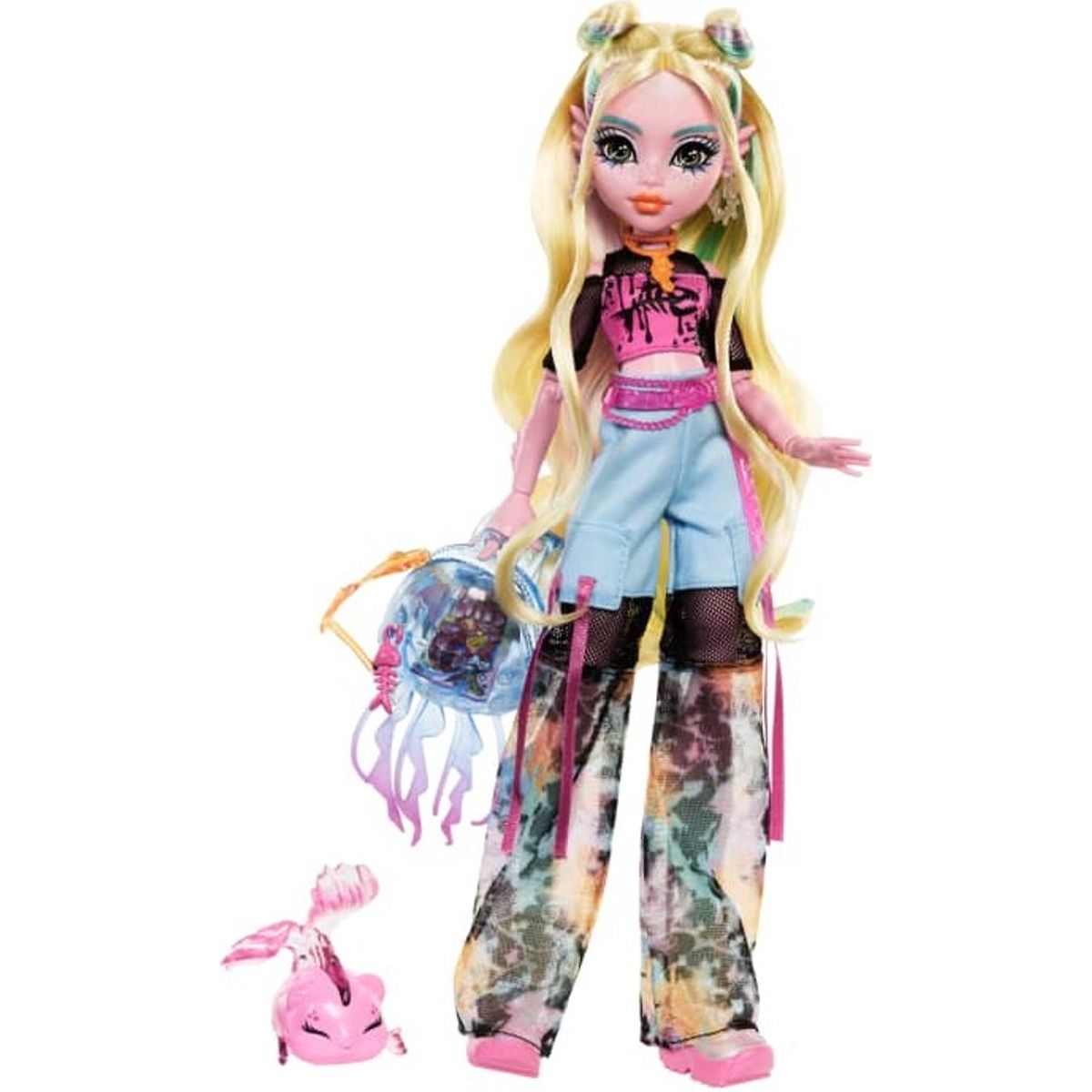 Monster High - Core Doll With Pet - Lagoona (hxh75)