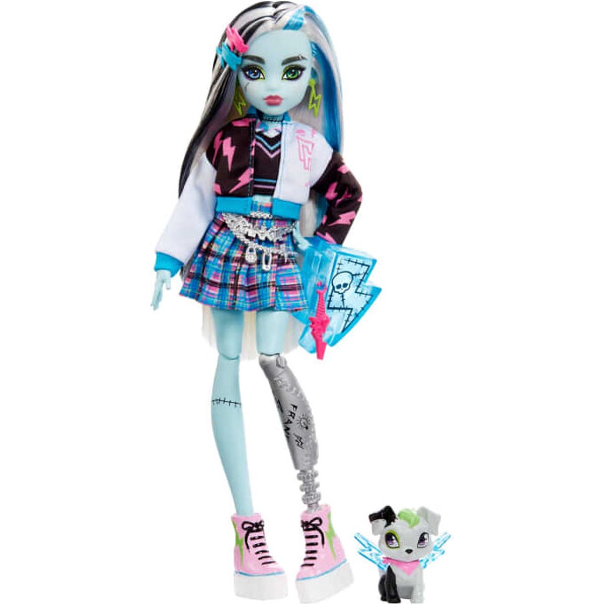 Monster High Dukke - Frankie Med Kæledyr