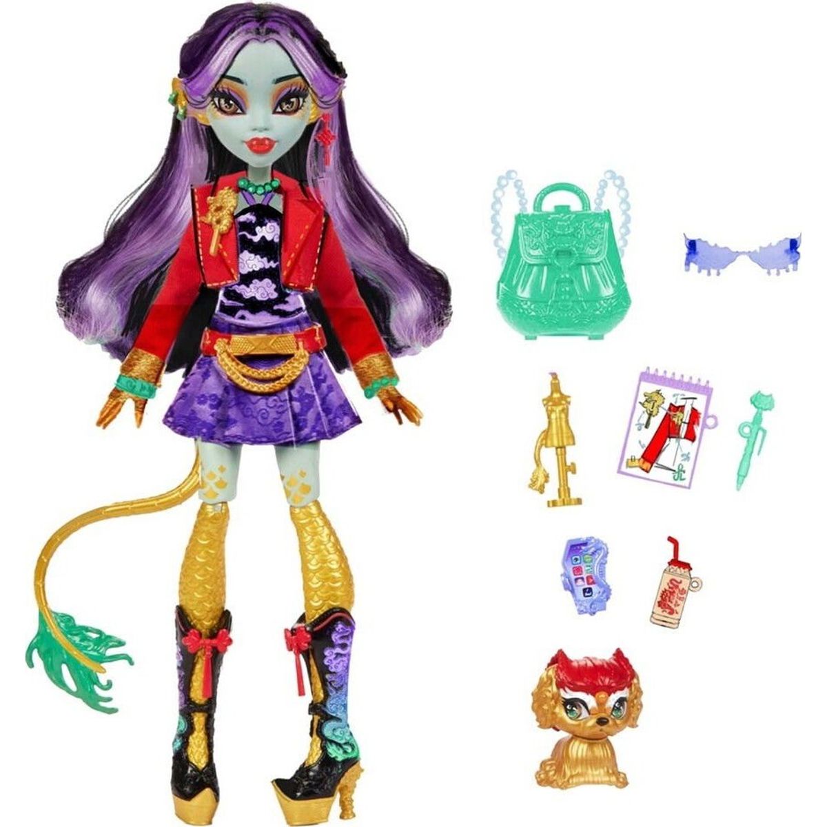 Monster High - Jinafire Core Dukke - (218-2501)