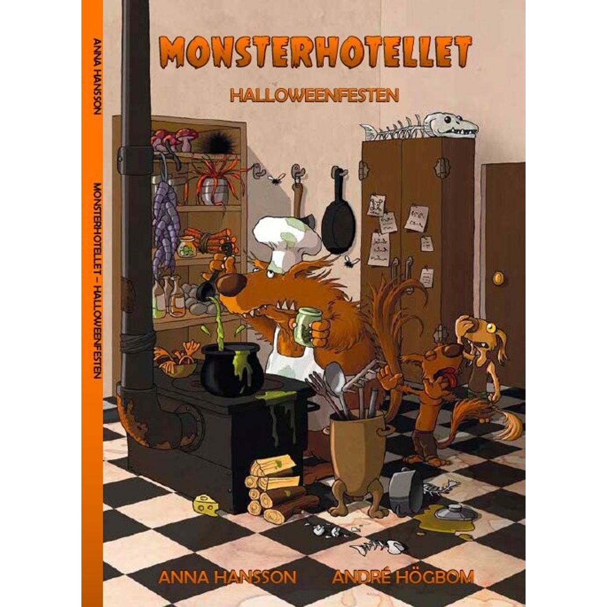 Monsterhotellet - Halloweenfesten - Anna Hansson - Bog