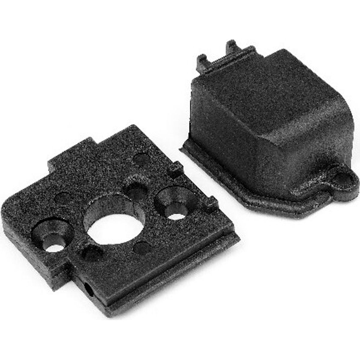 Motor Mount And Gear Cover 1pc (all Ion) - Mv28010 - Maverick Rc