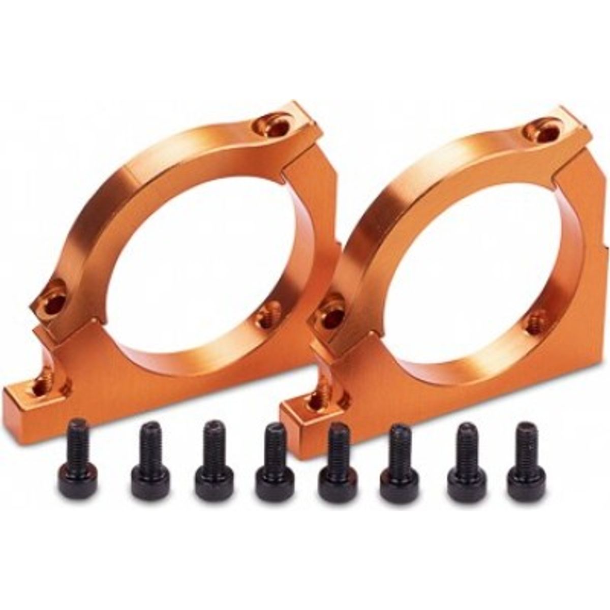 Motor Mount Set (orange) - Hp160116 - Hpi Racing