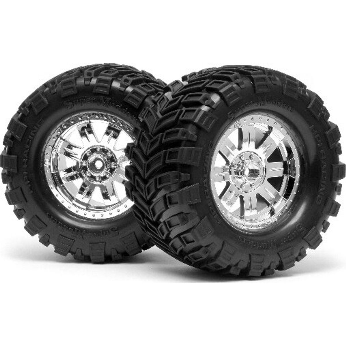 Mounted Super Mud Tire 165x88mm Ringz Wheel Shncrm - Hp4726 - Hpi Racing