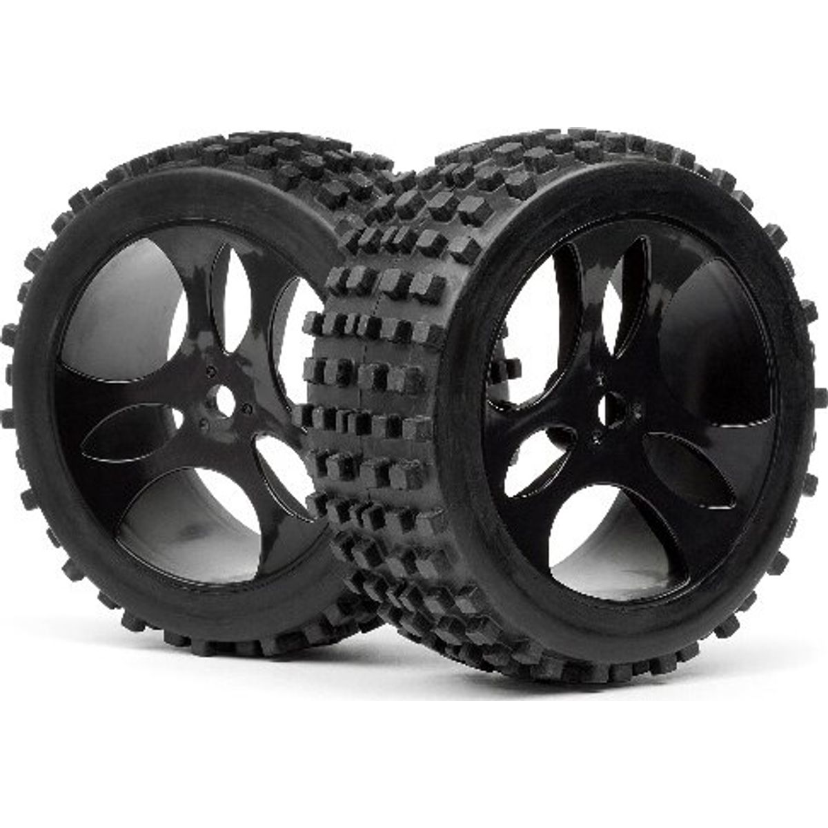 Mounted Wheels And Tyres 2 Pcs (vader Xb) - Mv27084 - Maverick Rc