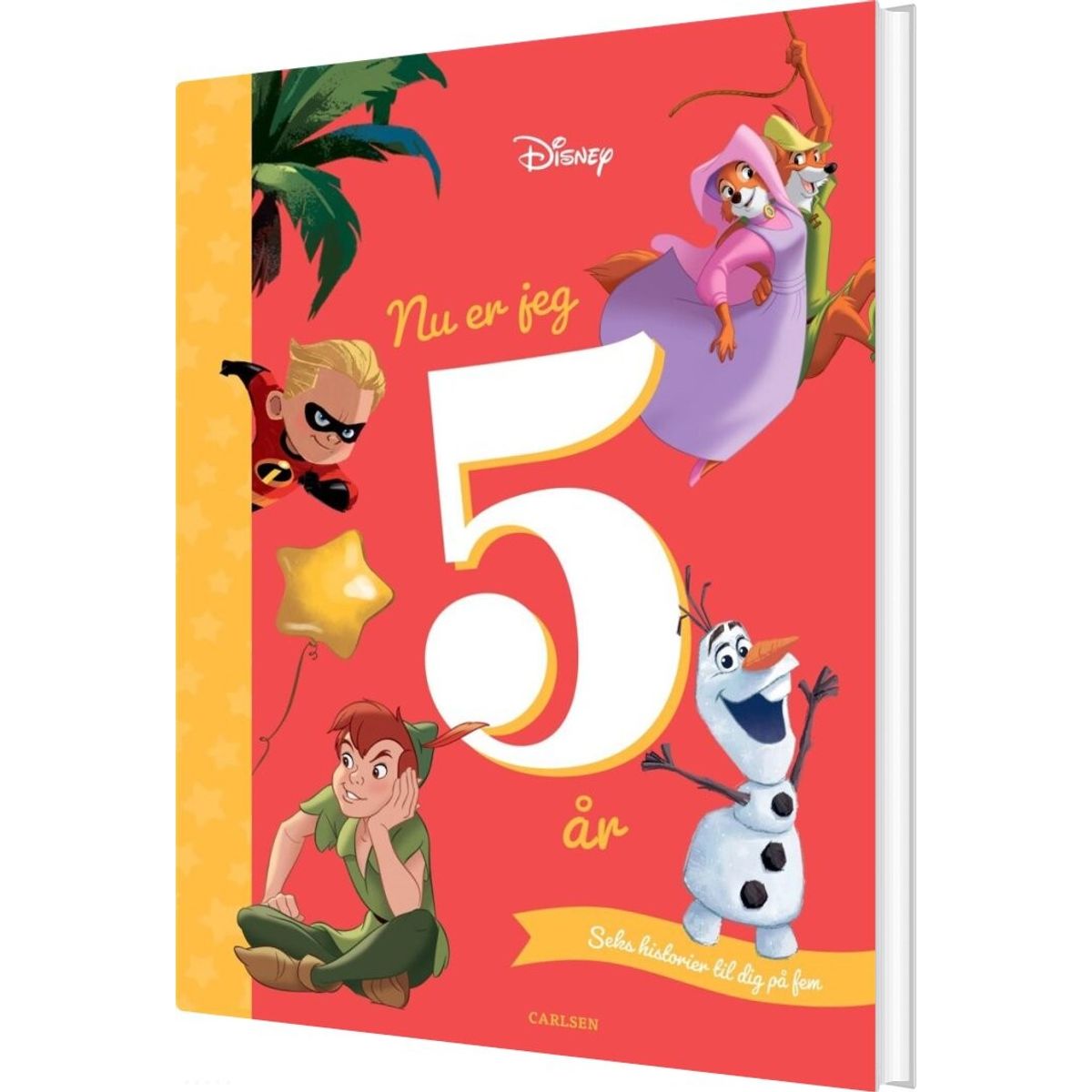 Nu Er Jeg 5 år - Disney - Bog