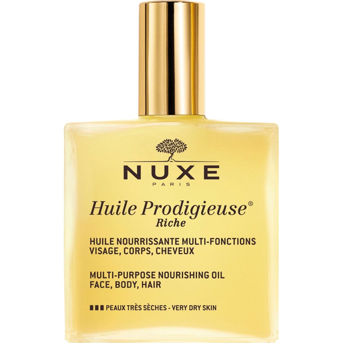 Nuxe Huile Prodigieuse Riche Oil Til Krop Og Ansigt - 100 Ml