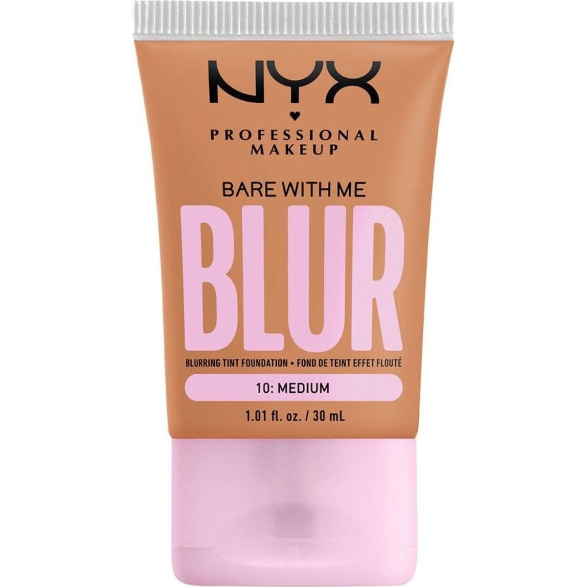 Nyx - Bare With Me Blur Skin Tint Foundation - 10 Medium