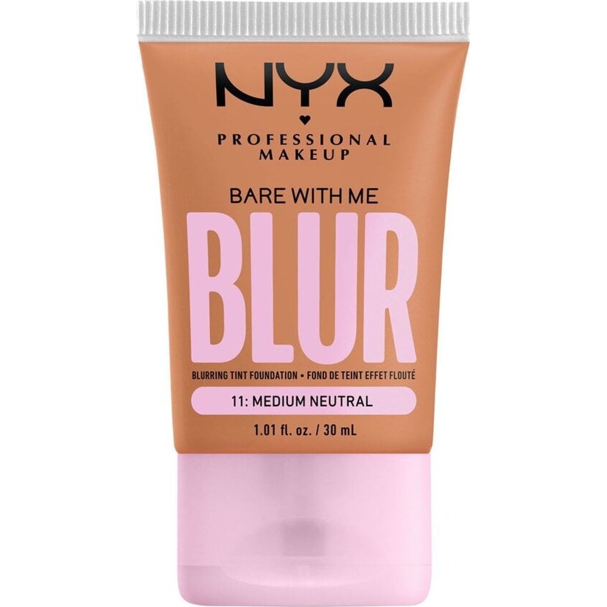 Nyx - Bare With Me Blur Skin Tint Foundation - 11 Medium Neutral