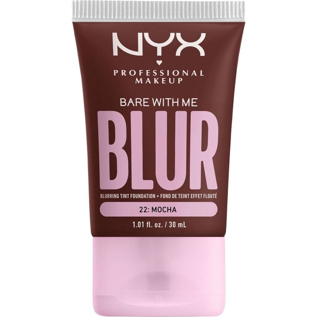 Nyx - Bare With Me Blur Skin Tint Foundation - 22 Mocha