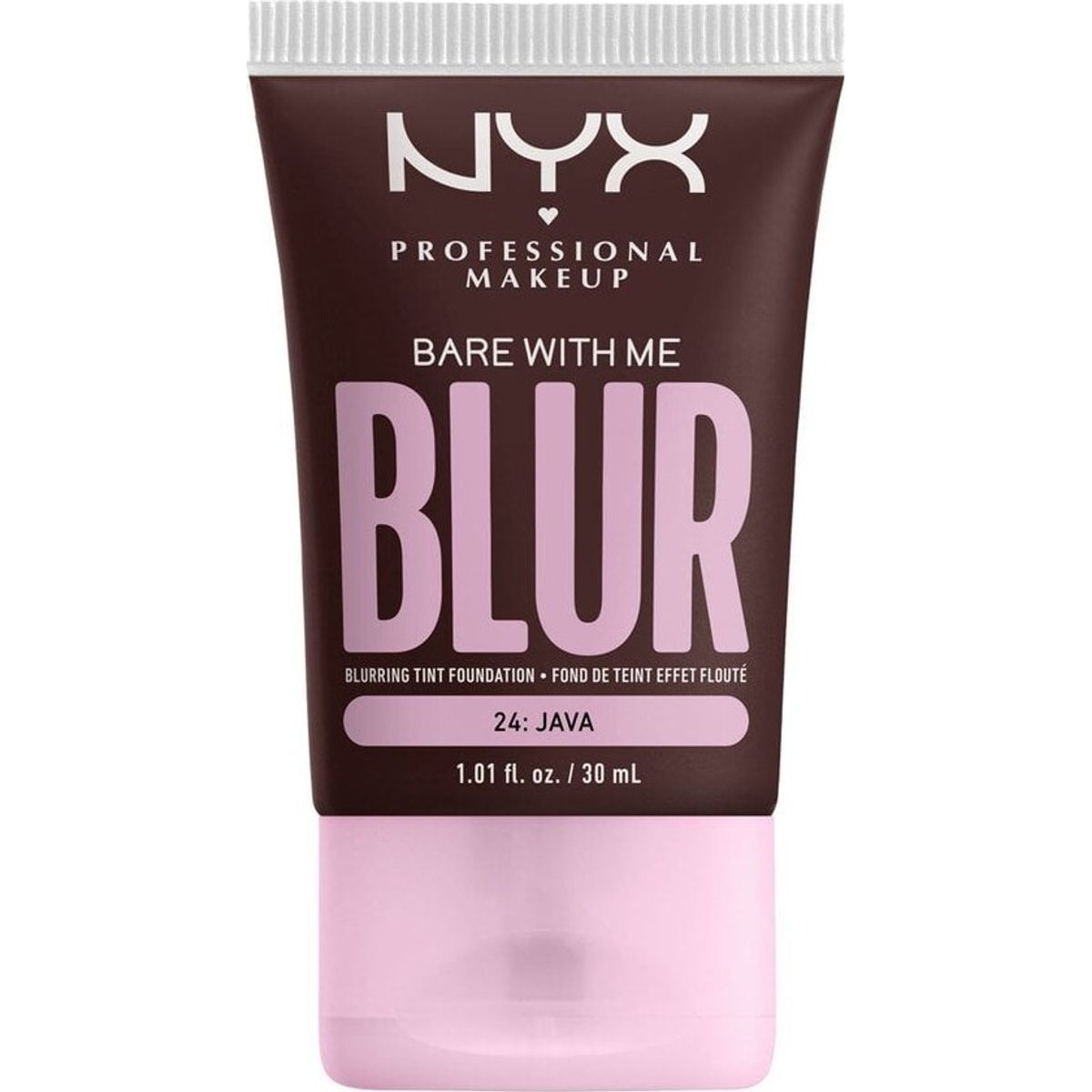 Nyx - Bare With Me Blur Skin Tint Foundation - 24 Java