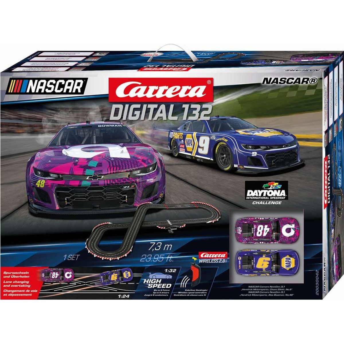 Carrera - Nascar Daytona Racerbane - 1:32 - Digital - 20030042