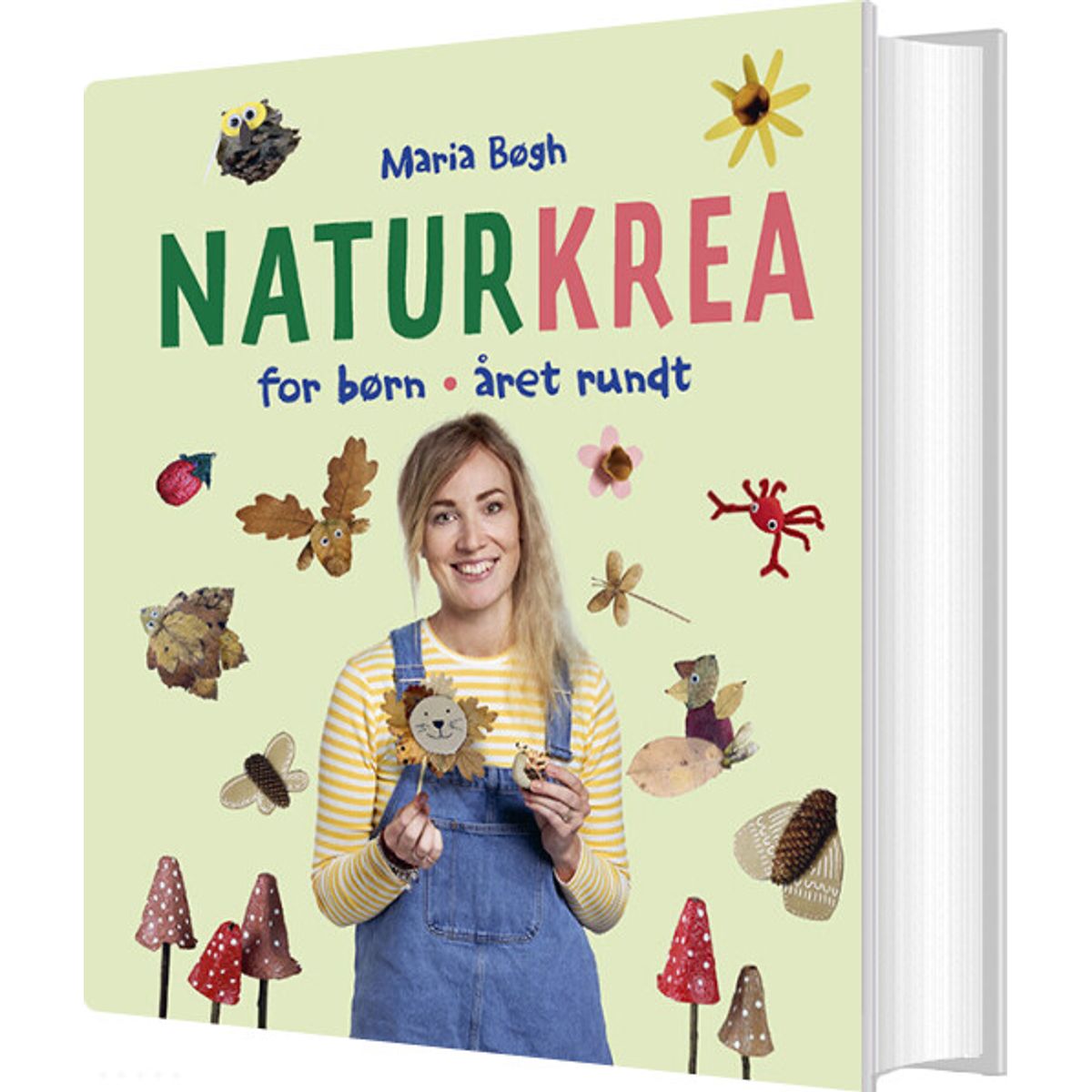 Naturkrea For Børn - året Rundt - Maria Bøgh - Bog