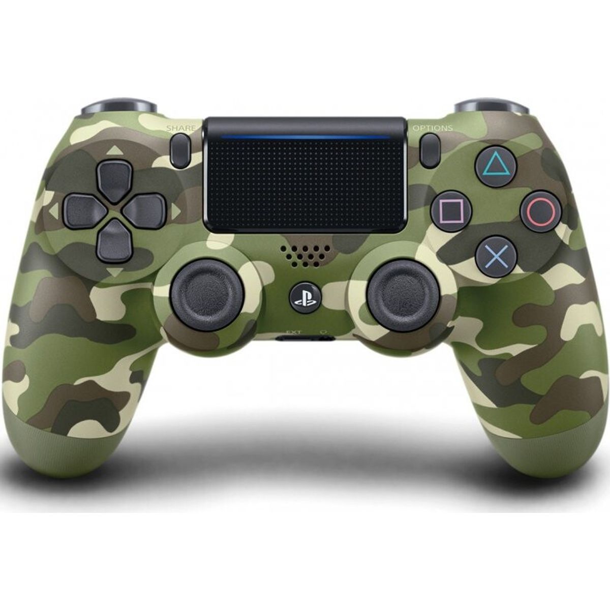 Sony Dualshock 4 V2 - Trådløs Controller Til Ps4 - Grøn Camo