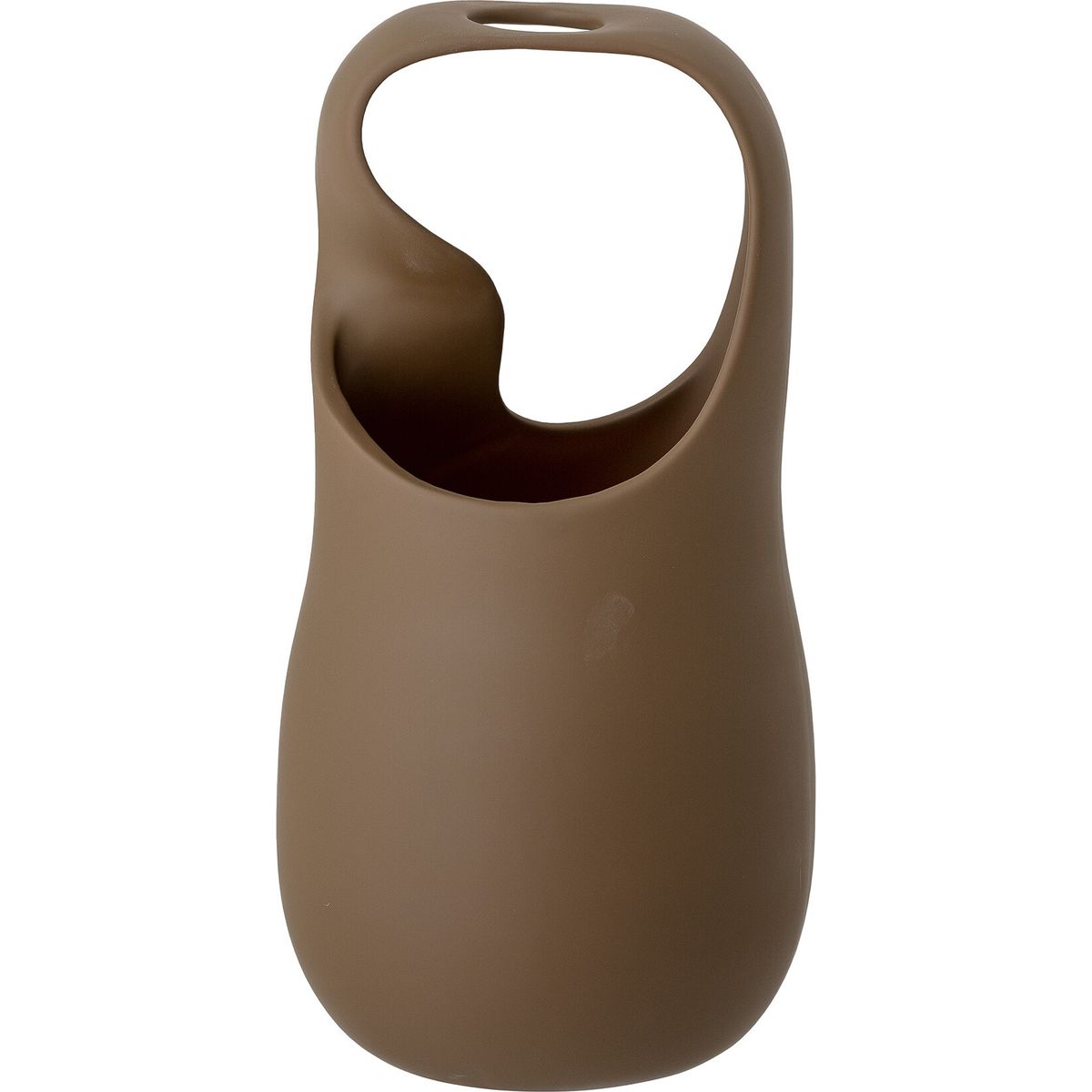 Bloomingville - Nicita Vase - Brun - Stentøj - H 28 Cm