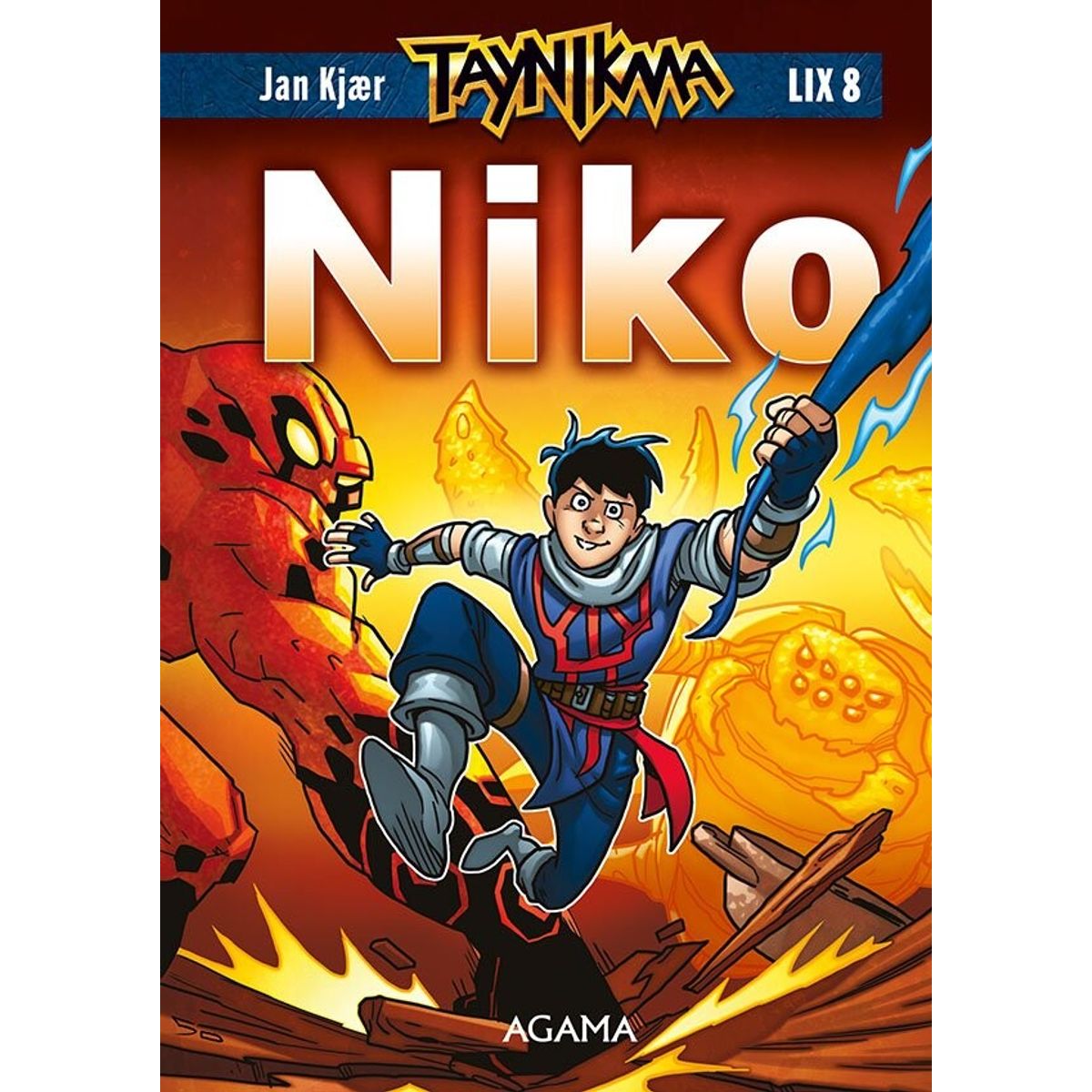 Taynikma: Niko - Lix 8 - Jan Kjær - Tegneserie