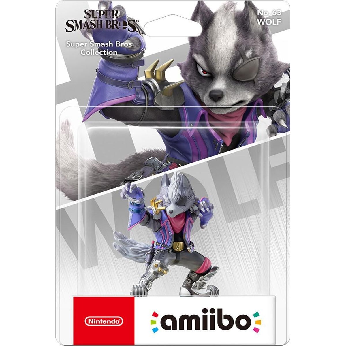 Nintendo Amiibo Wolf - Smash Bros Collection