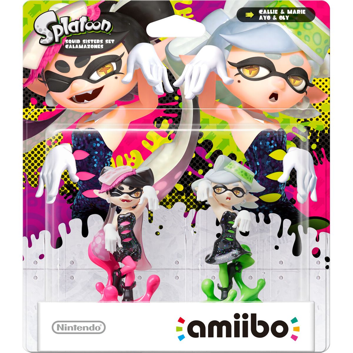 Amiibo Figurer - Splatoon - Squid Sisters Callie & Marie - Nintendo