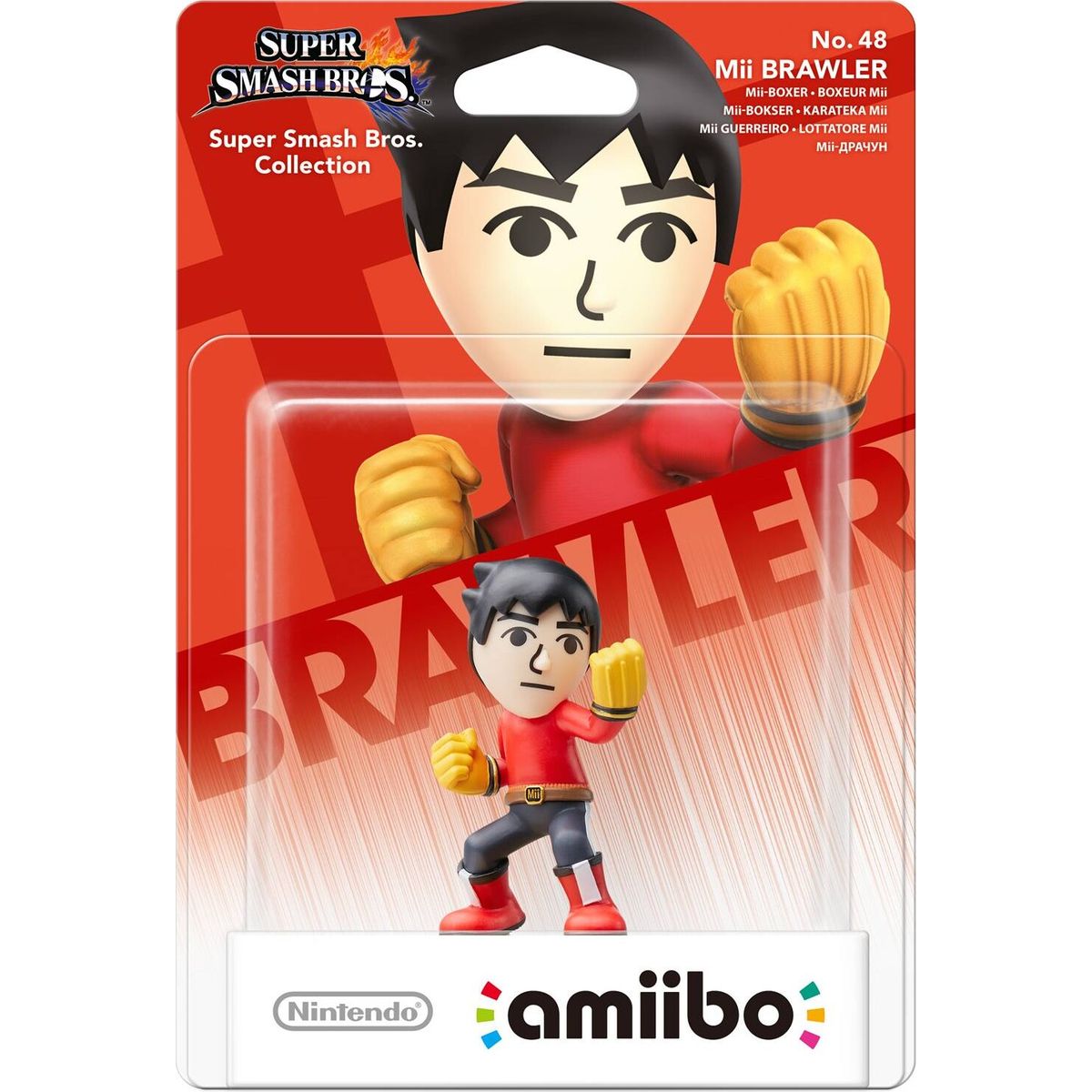 Nintendo Amiibo Figurine Mii Brawler