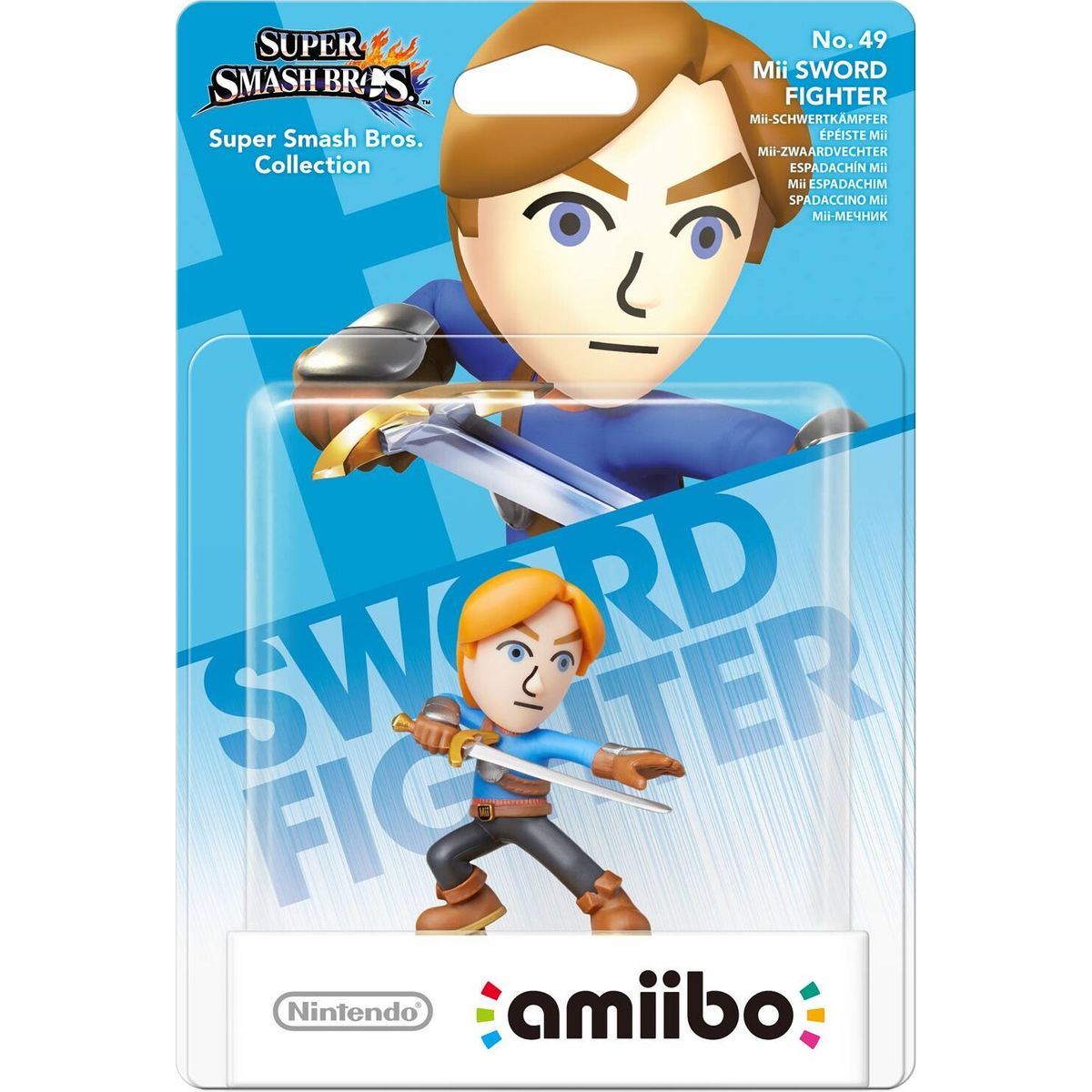 Nintendo Amiibo - Super Smash Bros. Figur - Mii Sword Fighter