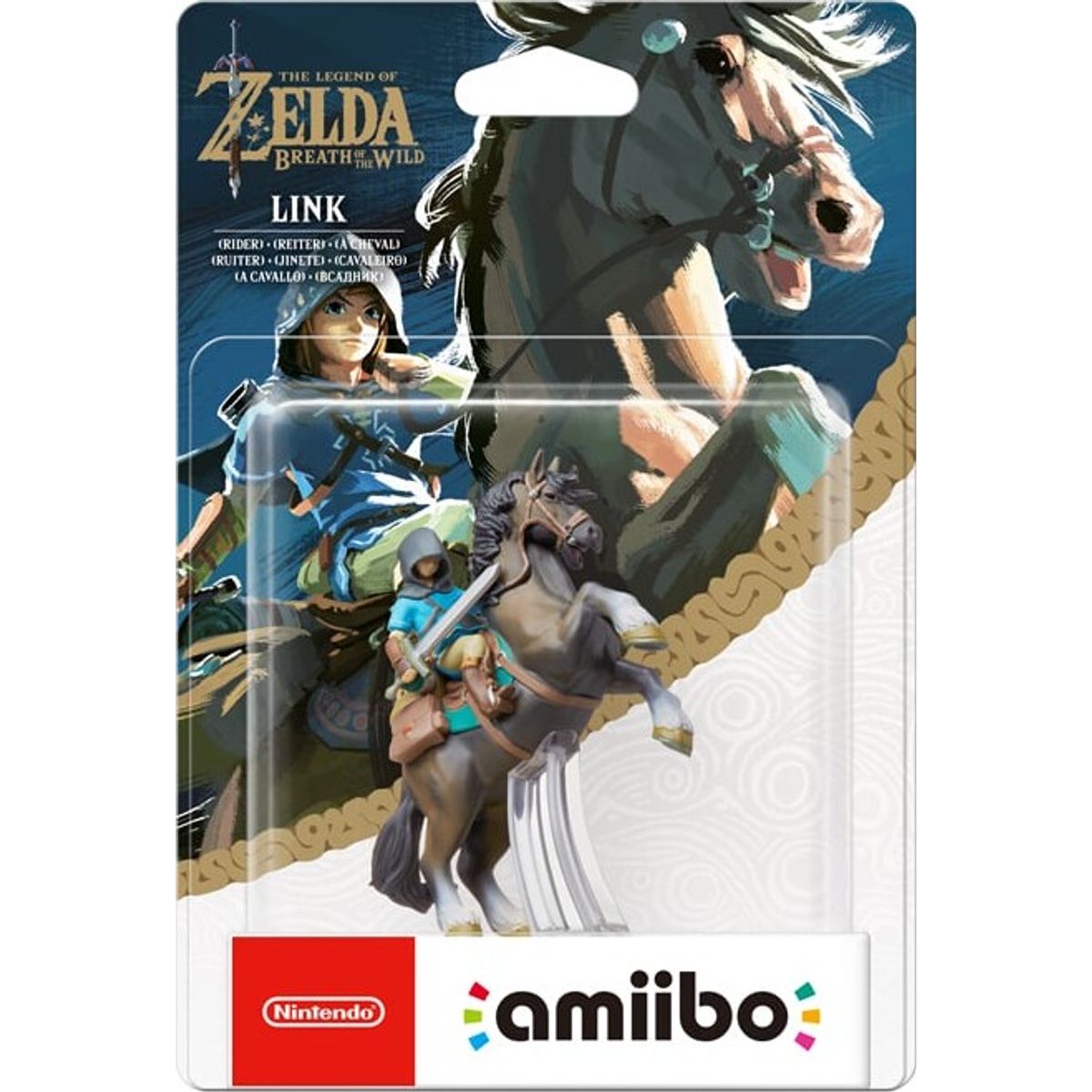 Nintendo Amiibo Figur - Link På Hest