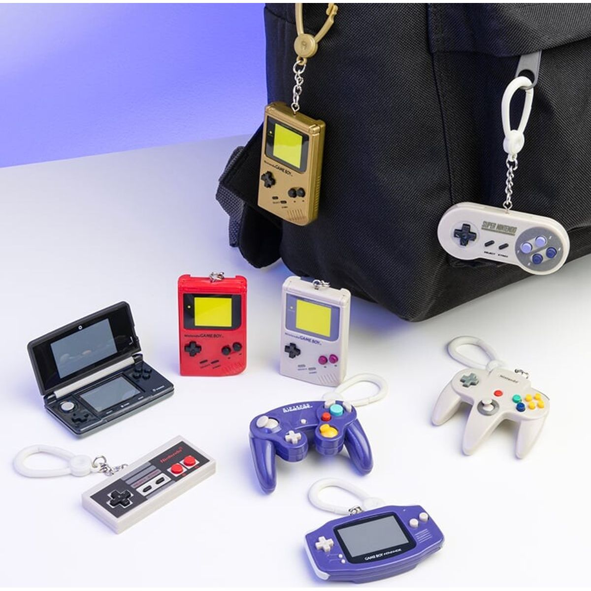 Nintendo Nøglering - Backpack Buddies - Paladone - Assorteret