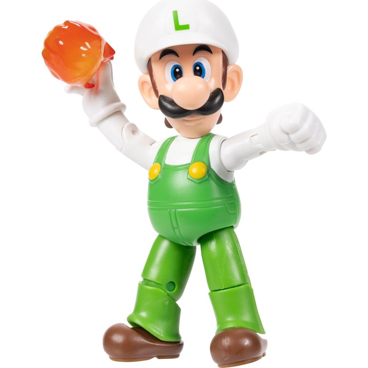 Nintendo Super Mario - 4 Figure - Fire Luigi (424484)