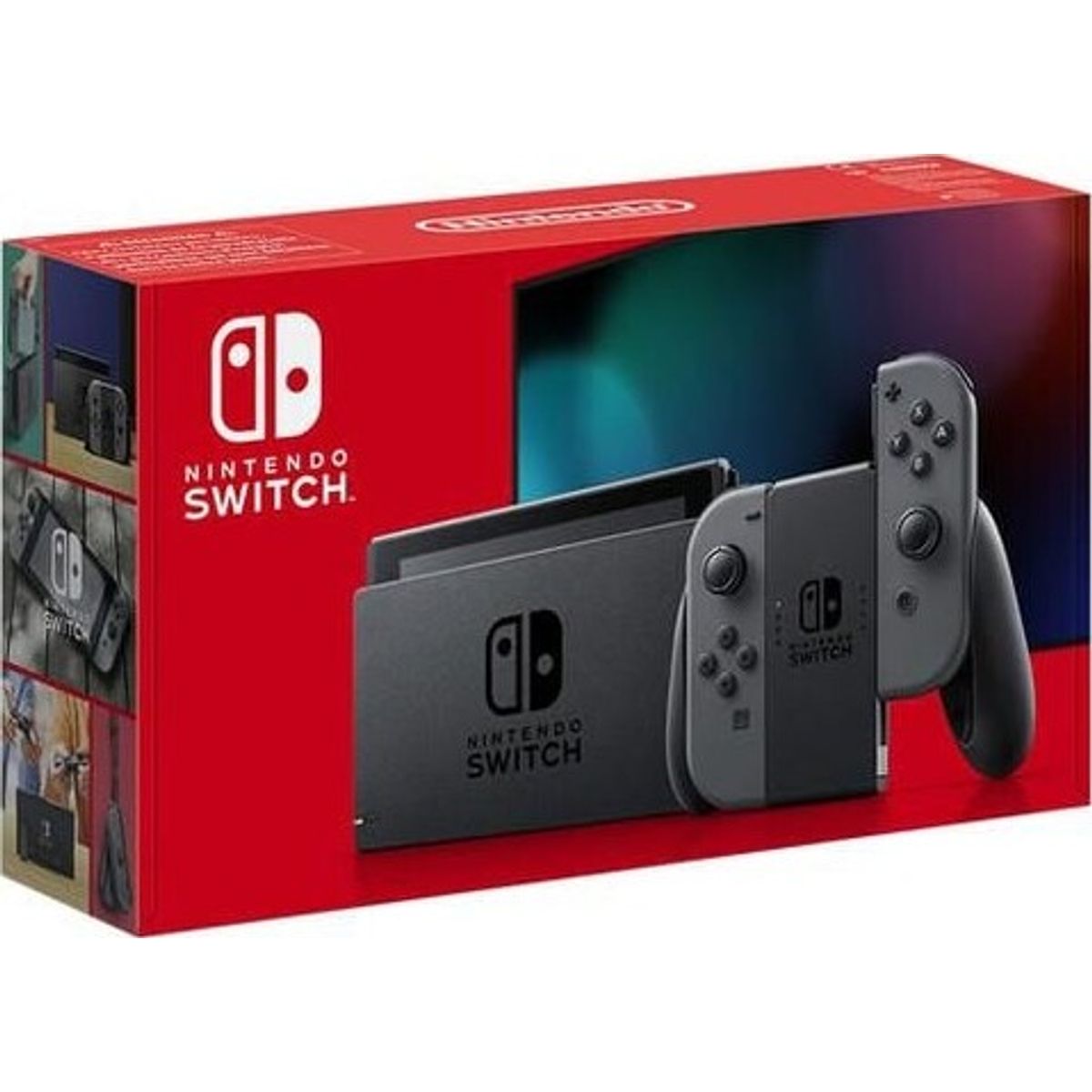 Nintendo Switch Console With Grey Joy-con (v2)