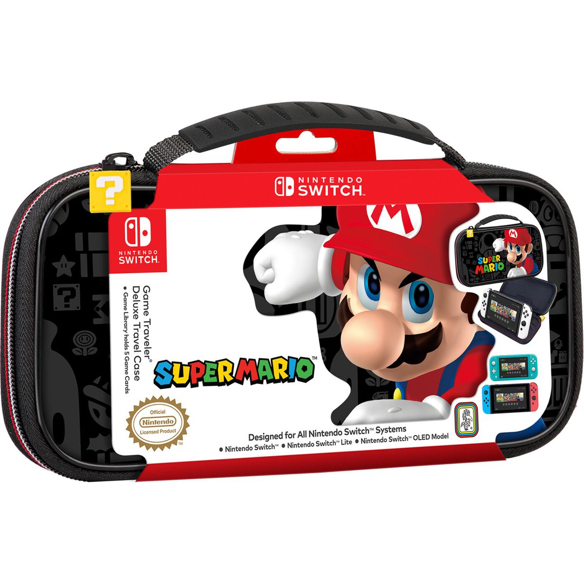 Nintendo Switch Deluxe Travel Case (super Mario)