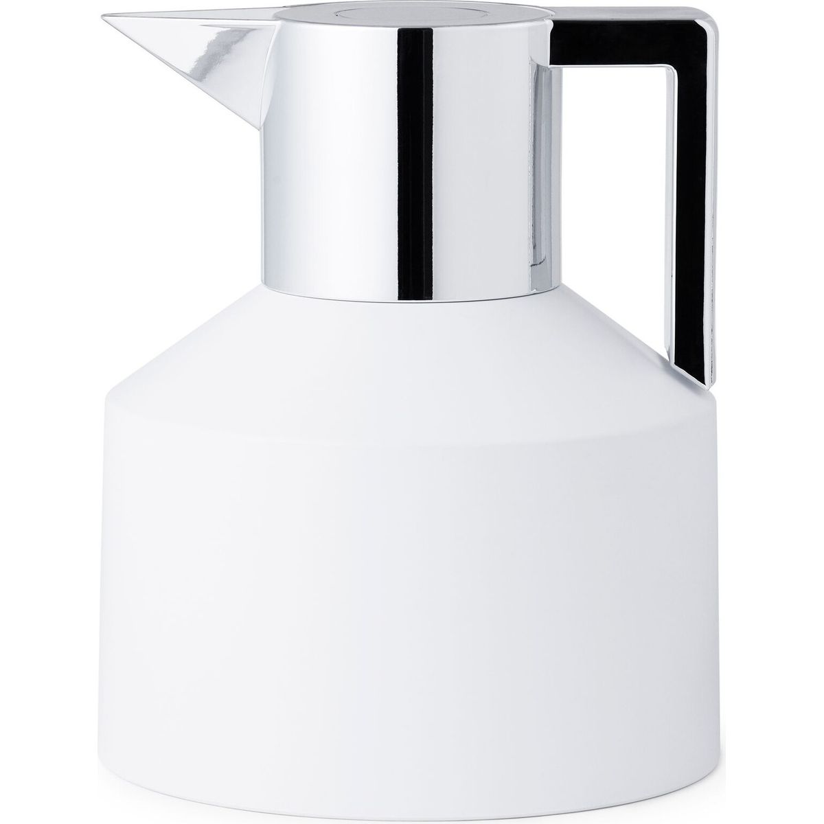 Normann Copenhagen - Geo Vacuum Jug - White/silver