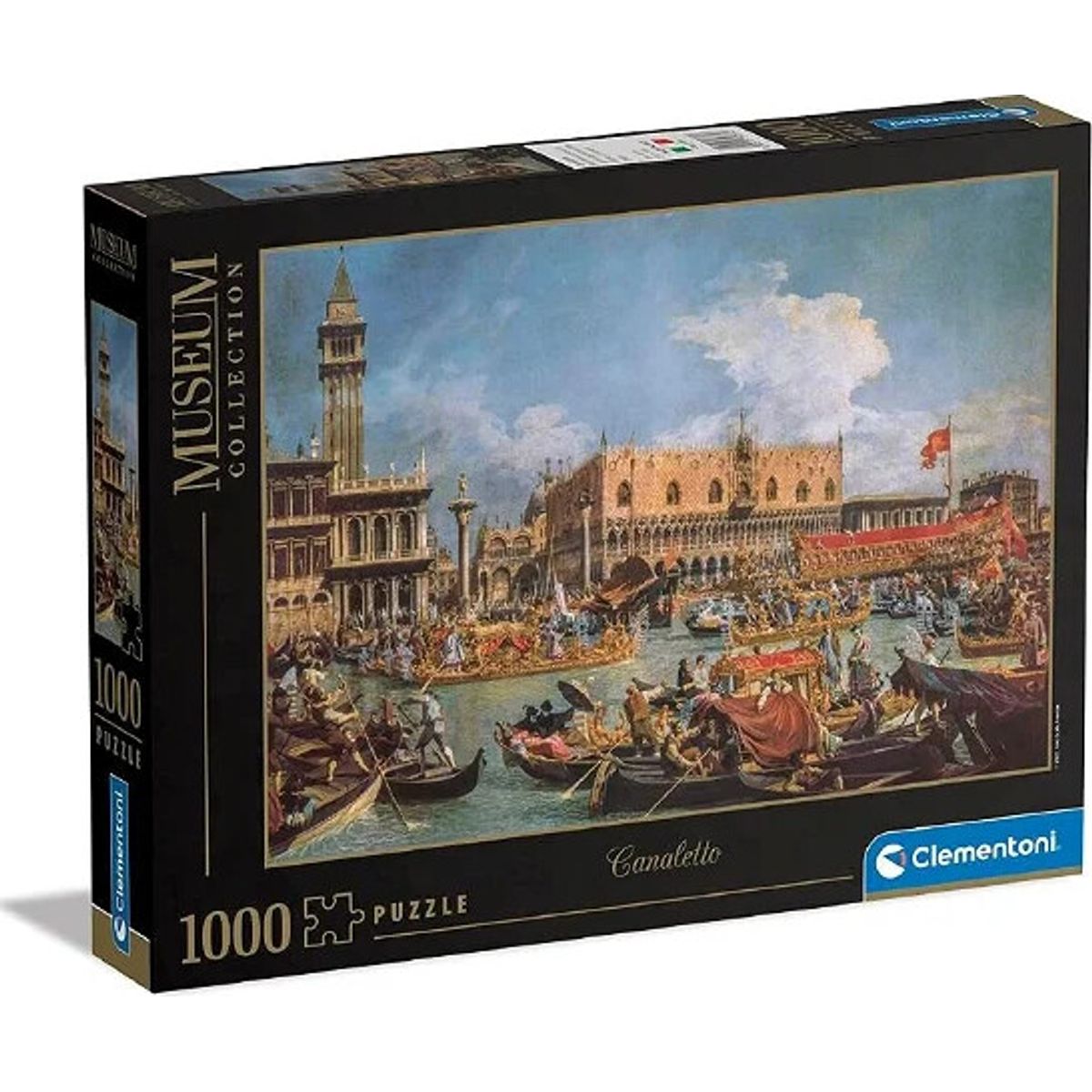 Clementoni Puslespil - Canaletto - Museum - 1000 Brikker