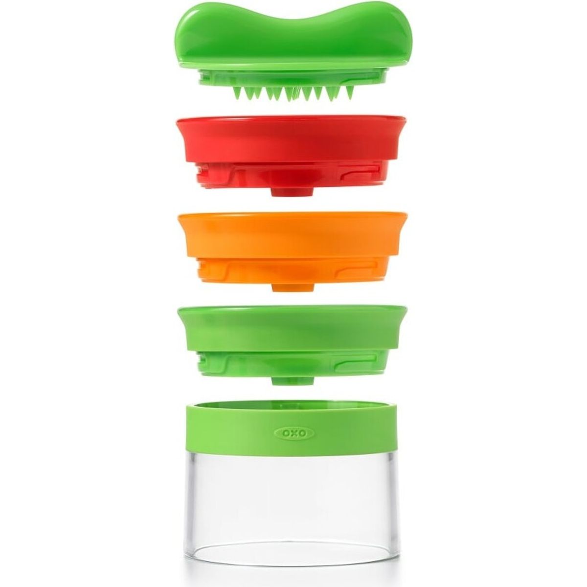 Oxo - Spiralizer - Håndholdt Med 3 Blade - Stål Og Plastik