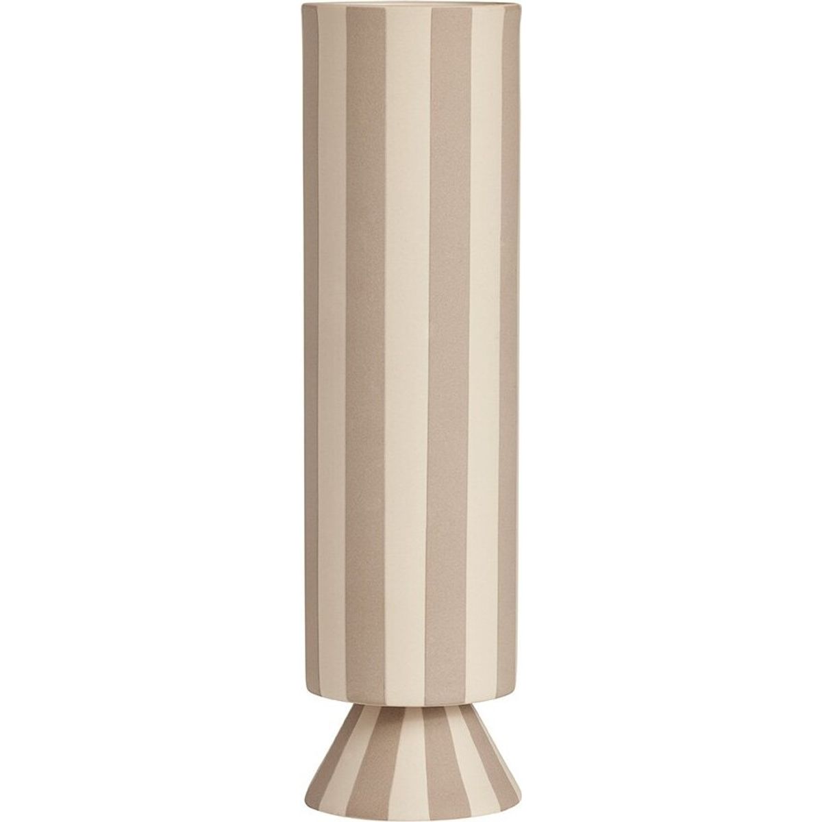 Oyoy Living Design - Toppu Vase Høj - Keramik - Clay