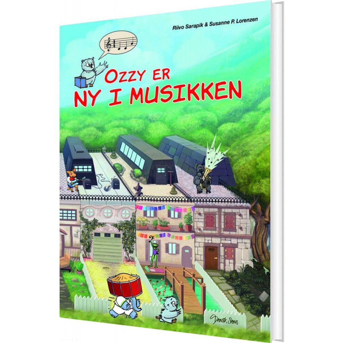 Ozzy Er Ny I Musikken - Riivo Sarapik - Tegneserie