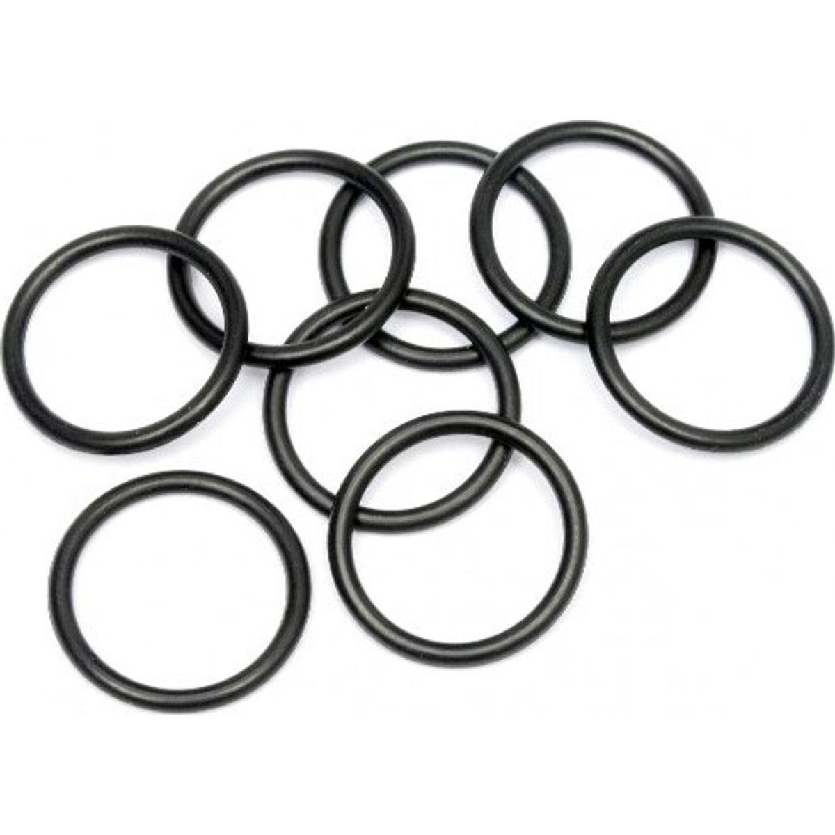 O-ring P20 (20x2.5mm/black/8pcs) - Hp75072 - Hpi Racing