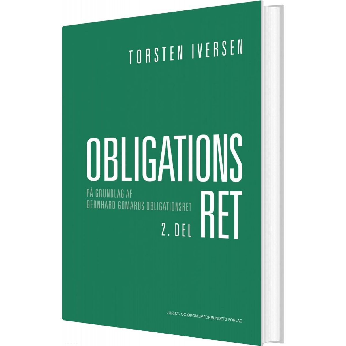 Obligationsret 2. Del - Torsten Iversen - Bog