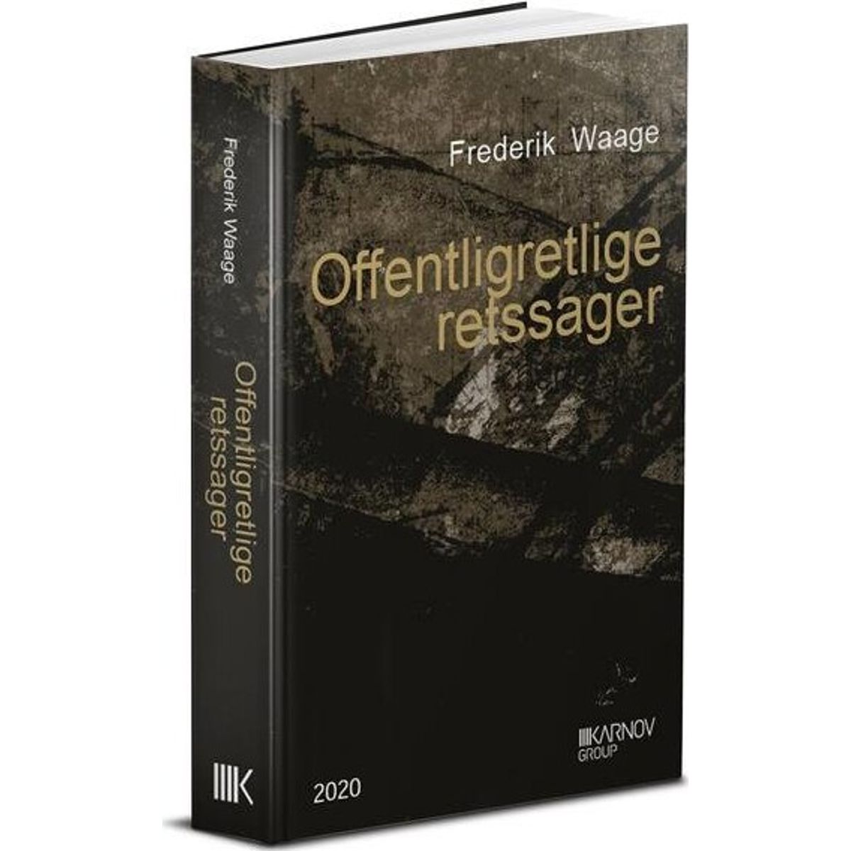 Offentligretlige Retssager - Frederik Waage - Bog