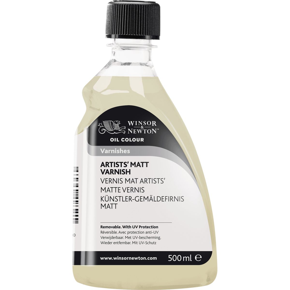 Winsor & Newton - Artists Matt Varnish 500 Ml - Mat Lak