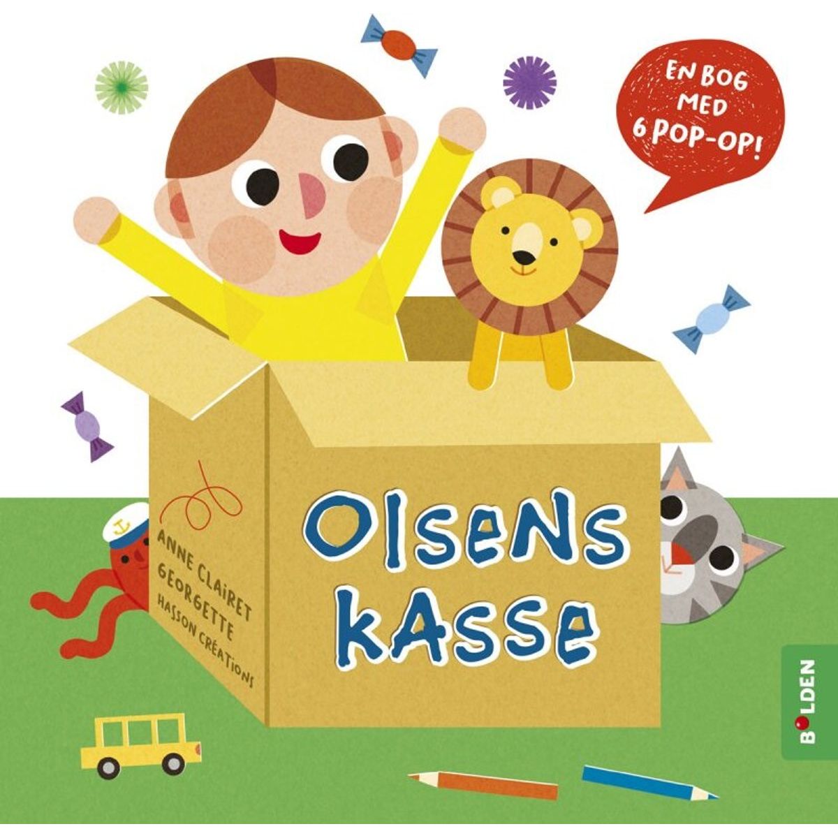 Olsens Kasse - Anne Clairet - Bog