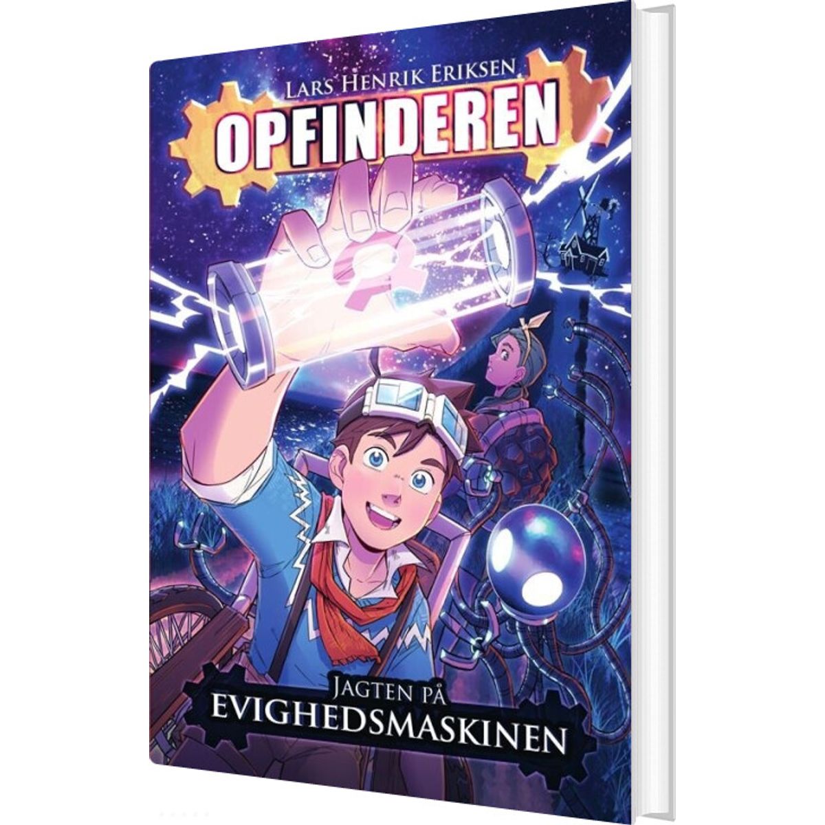 Opfinderen 1 - Jagten På Evighedsmaskinen - Lars Henrik Eriksen - Bog