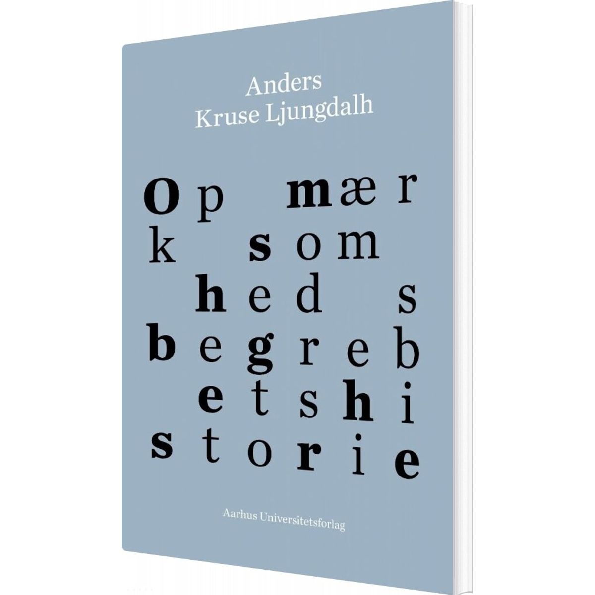 Opmærksomhedsbegrebets Historie - Anders Kruse Ljungdalh - Bog