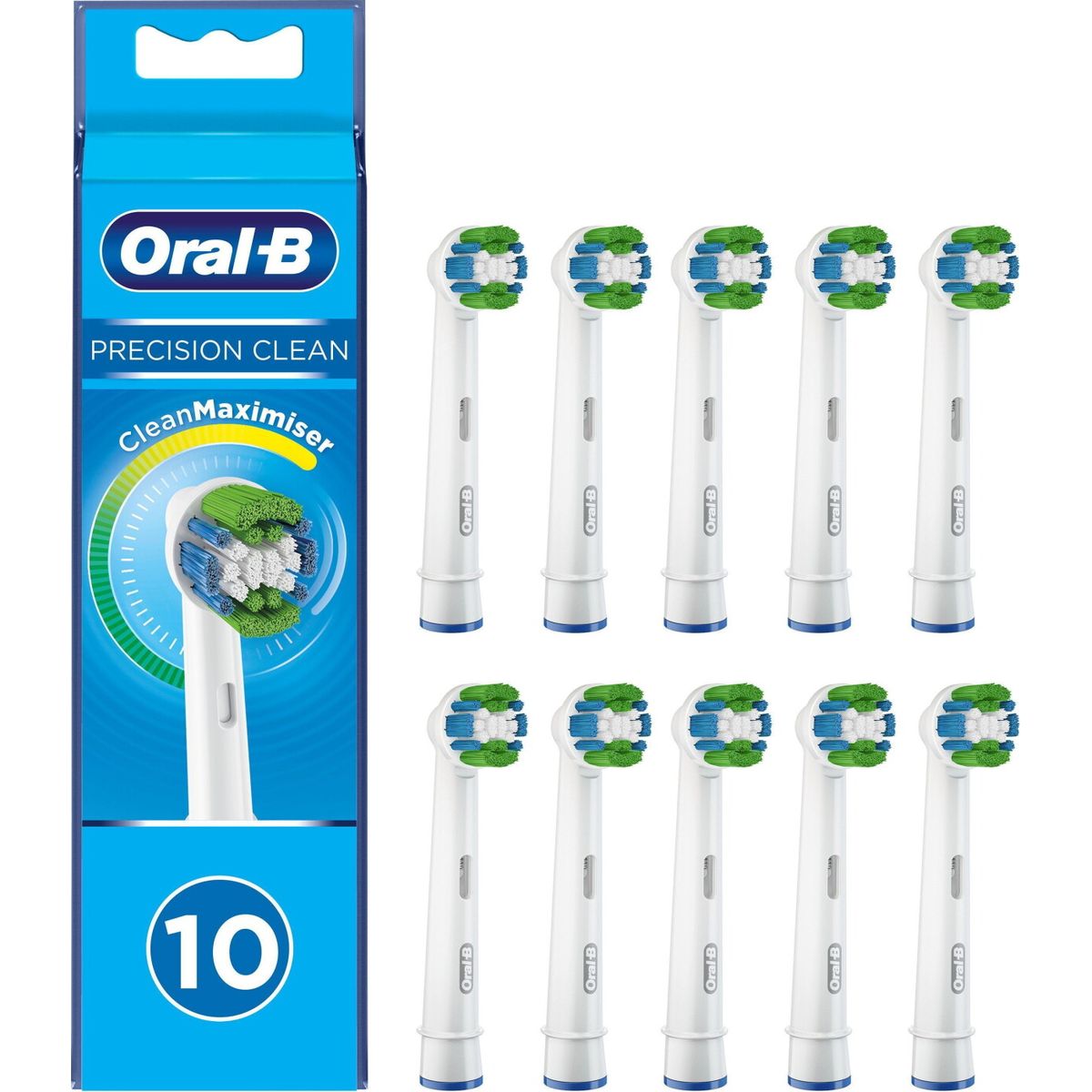 Oral-b - Precision Clean Børstehoveder - 10 Stk