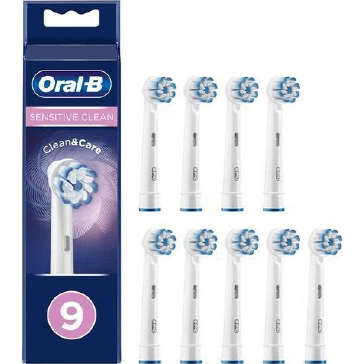 Oral-b - Sensitive Clean Børstehoveder - 9 Stk