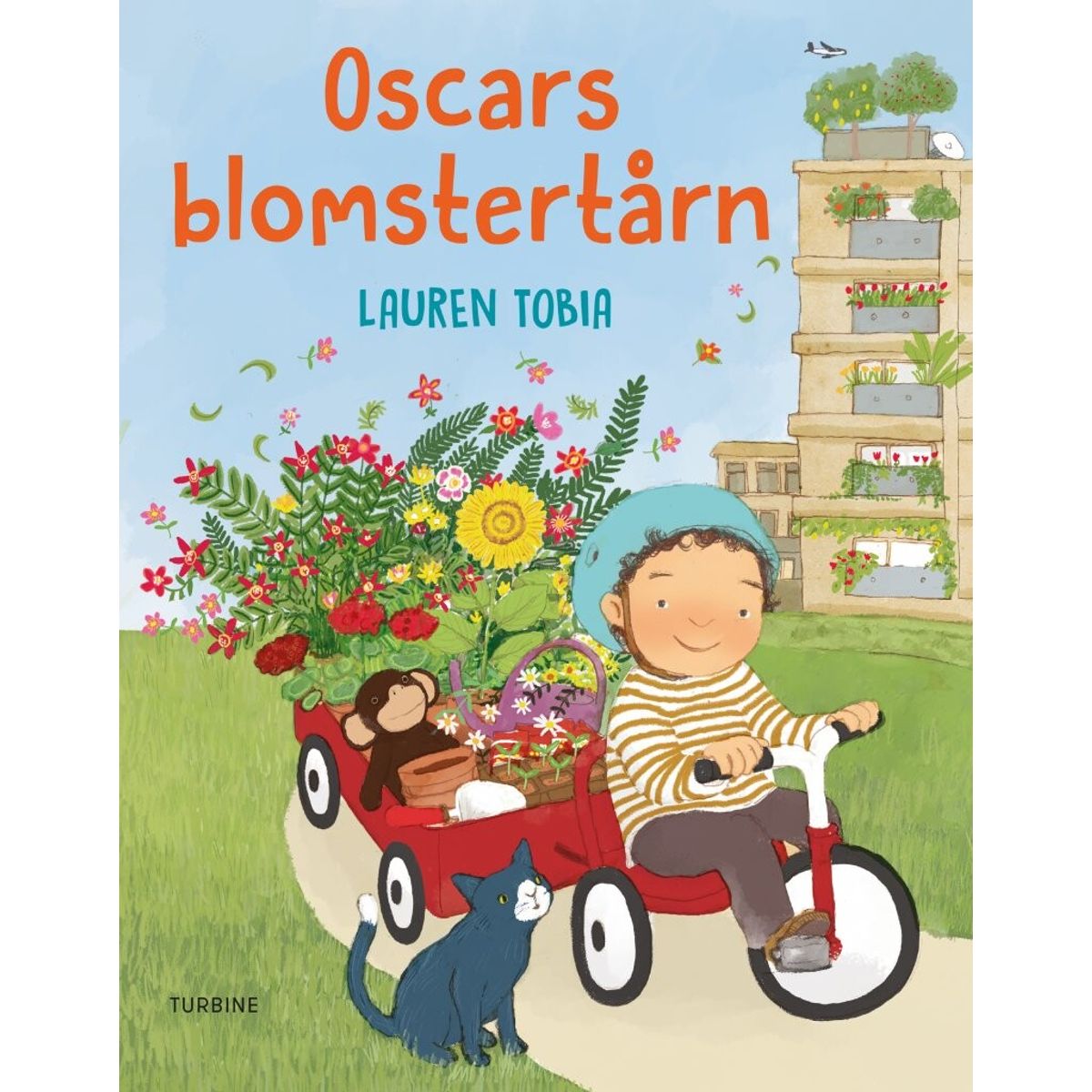 Oscars Blomstertårn - Lauren Tobia - Bog