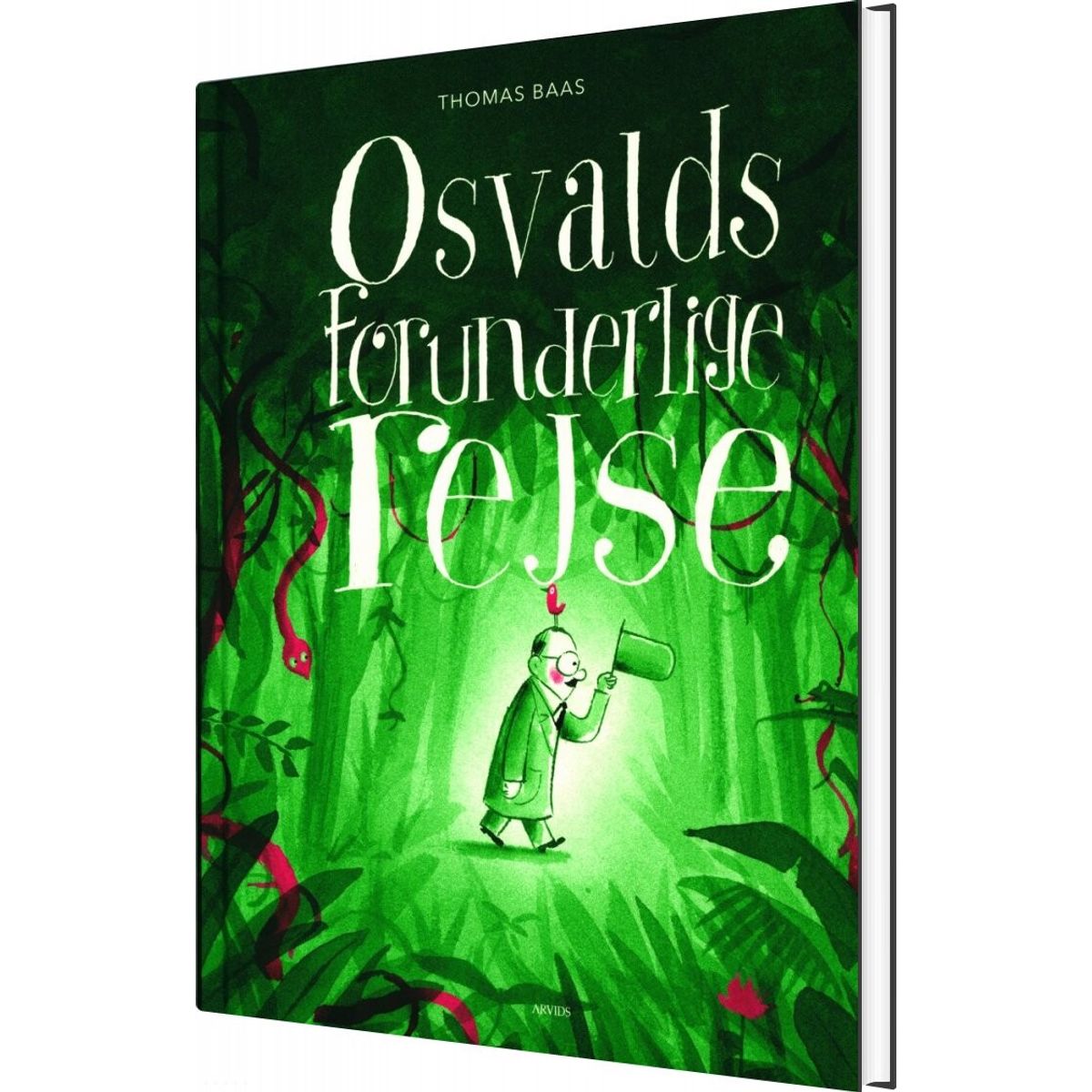 Osvalds Forunderlige Rejse - Thomas Baas - Bog