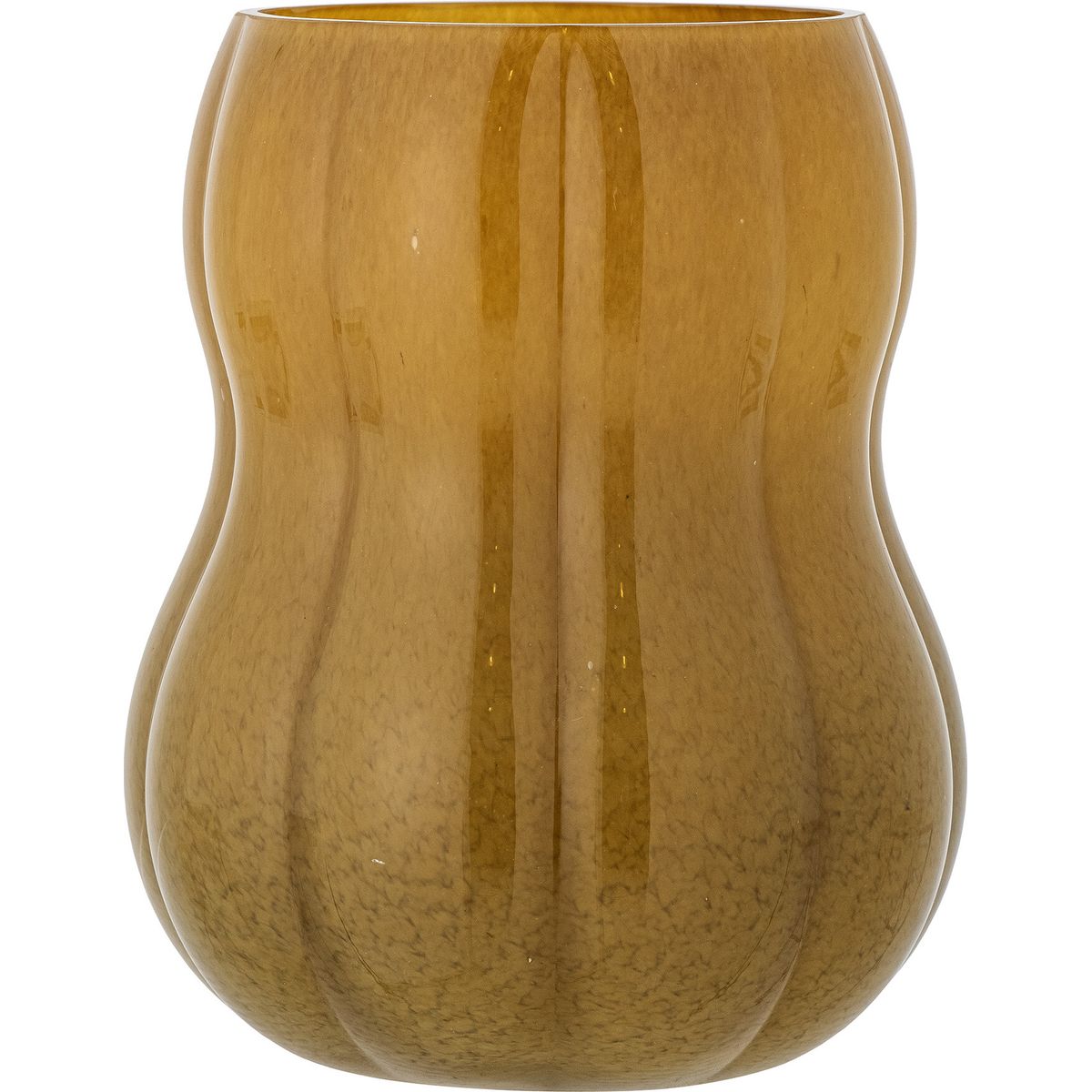 Creative Collection - Pumpkin Vase - Brun - Glas - H 20 Cm