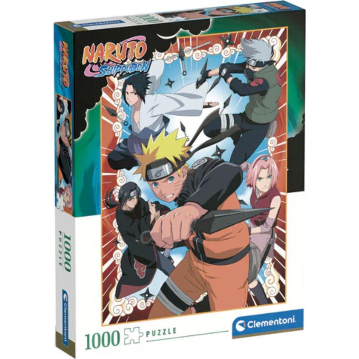 Clementoni Puslespil - Naruto Shippuden - 1000 Brikker